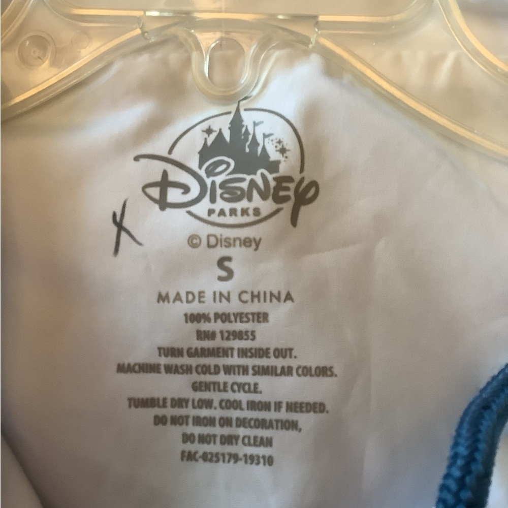 Disney Parks Space Mountain Windbreaker Jacket Small Retro Colorblock - Picture 12 of 12
